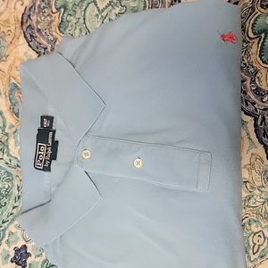 Polo light blue 4xl Tall shirt
